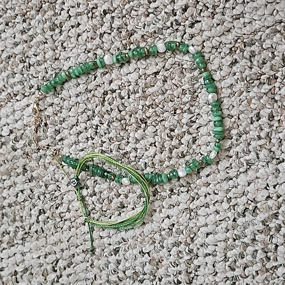 Braclet and necklace